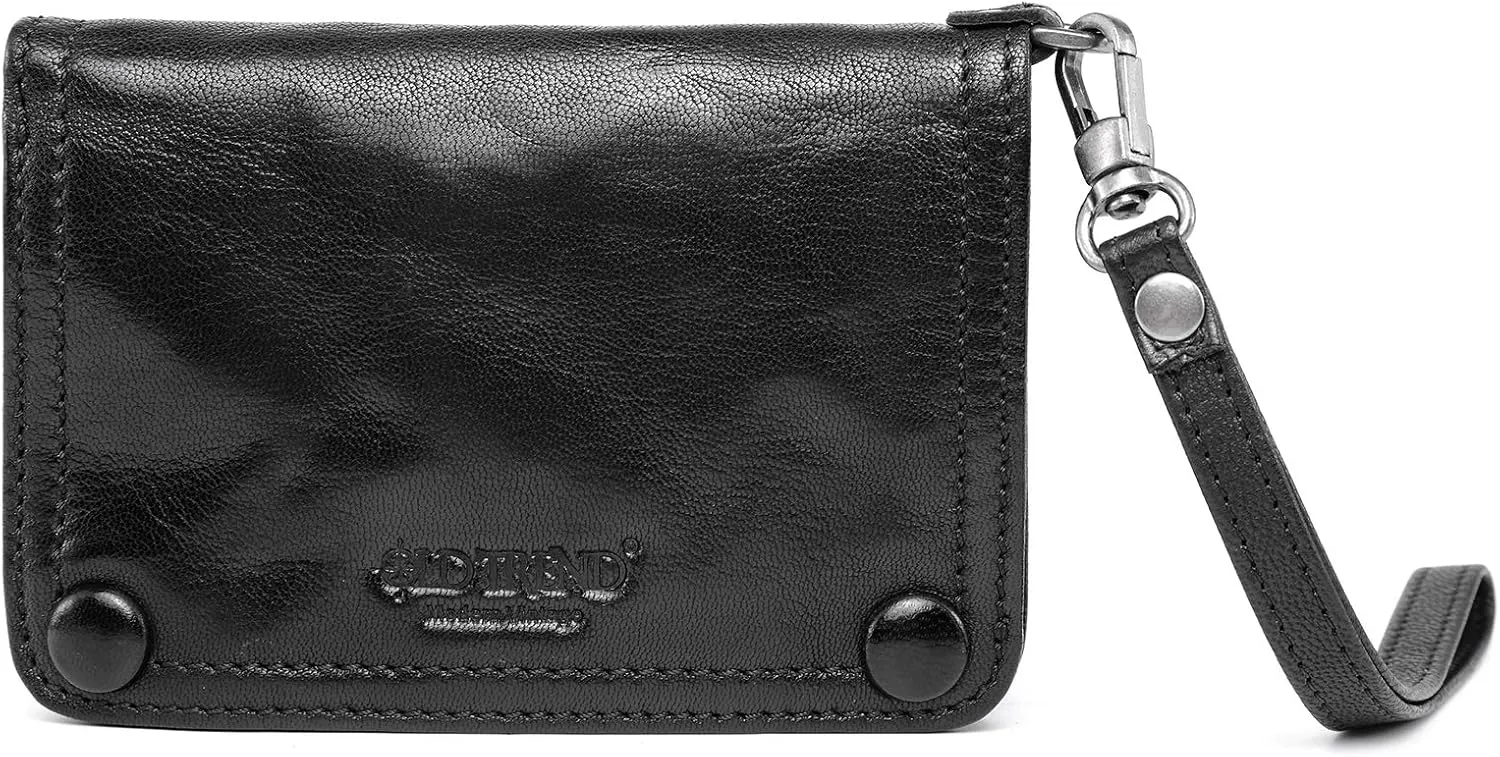 Genuine Leather Clutch Basswood