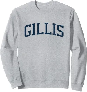 Gillis LA Vintage Athletic Sports JSN2 Navy Print Sweatshirt