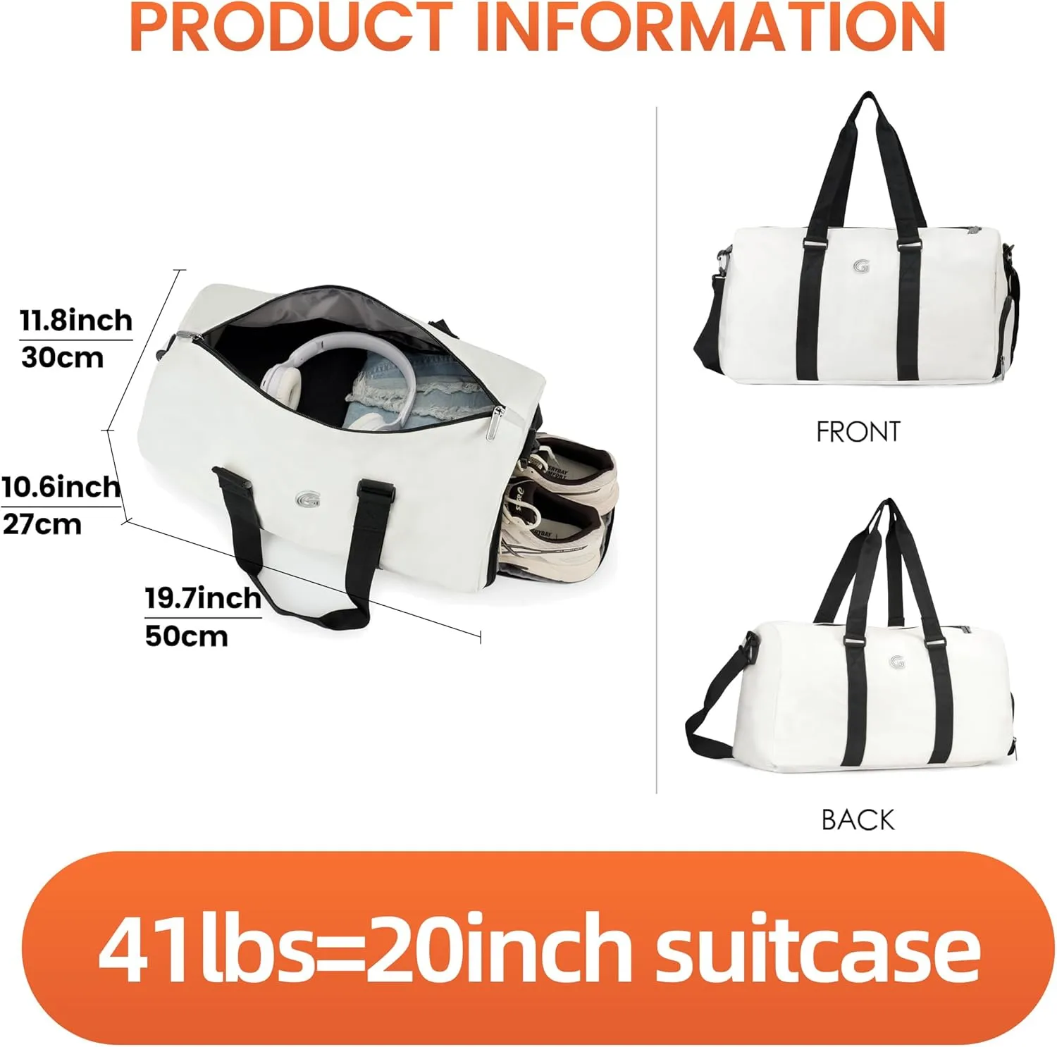 ginzatravel Suitcase, 28 inch suitcase with wheel & Travel Bag & Suitcase Strap, Scratch resistant texture Lightweight PC material, TSA lock (Star Silver (combination))