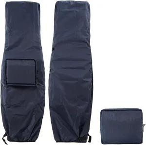Golf Bag Travel Rain Cover,Golf Bag Rain Cover,Premium Waterproof Lightweight Foldable Easy-clean Durabale Dustproof Protection Traveling Club Covers Airplane Carts Travel Universal Fit