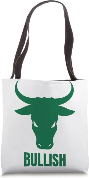 Green Bull Stock Trader Tote Bag