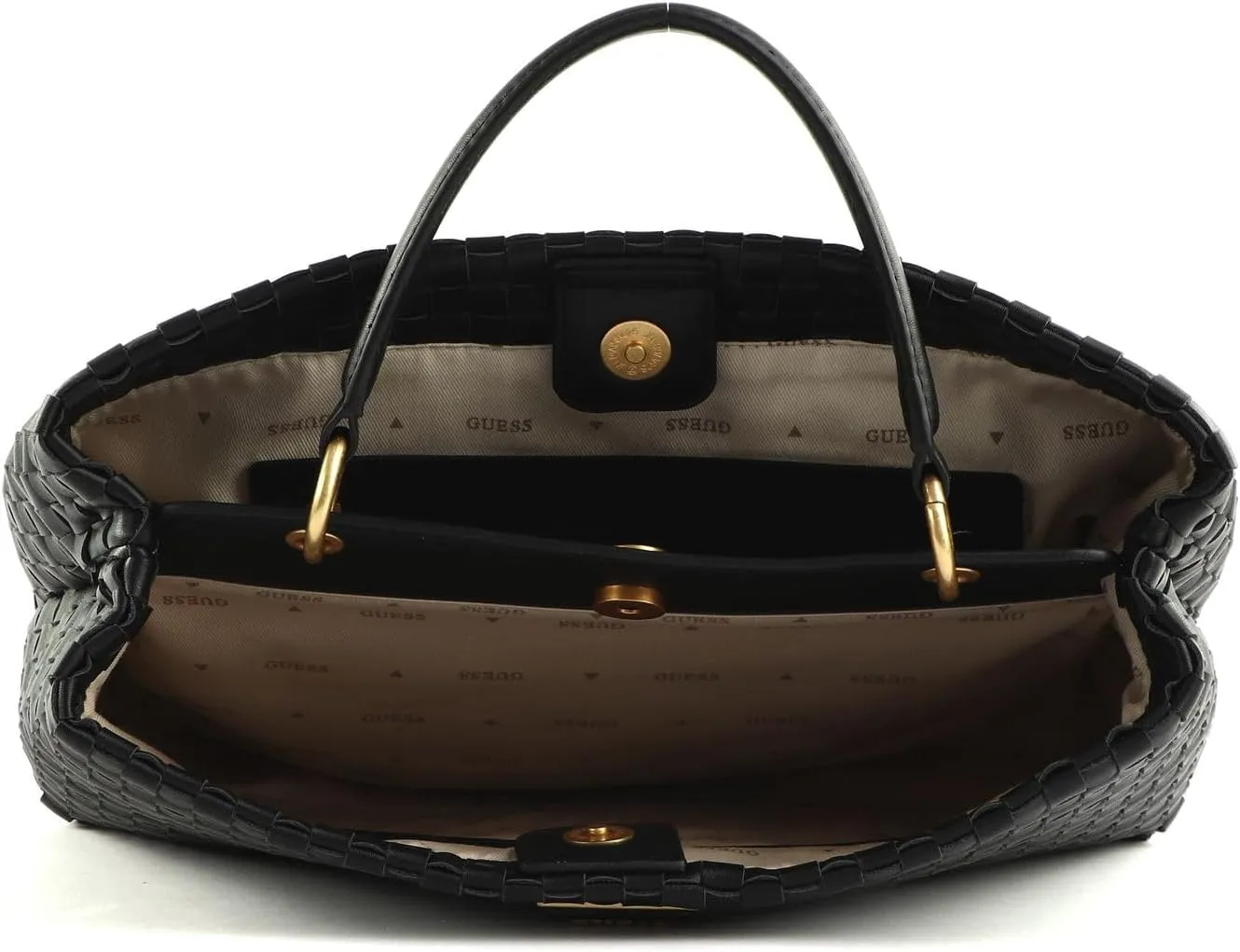 GUESS Lisbet Woven Satchel