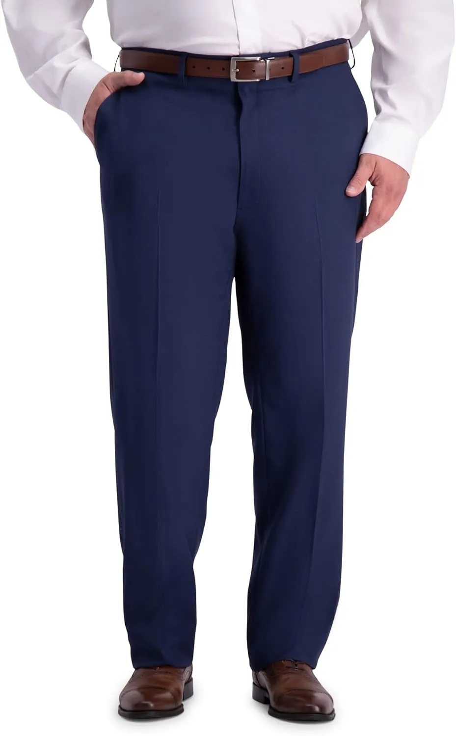 Haggar Men's Big and Tall Classic Fit Travel Performance Suit Seperates - Pant and Jacket