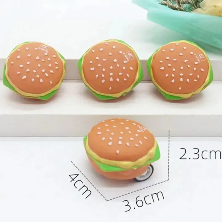 Hamburger Shape Double Hole Pencil Sharpener