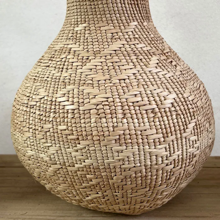 Hand woven african Batonga Basket 30cm