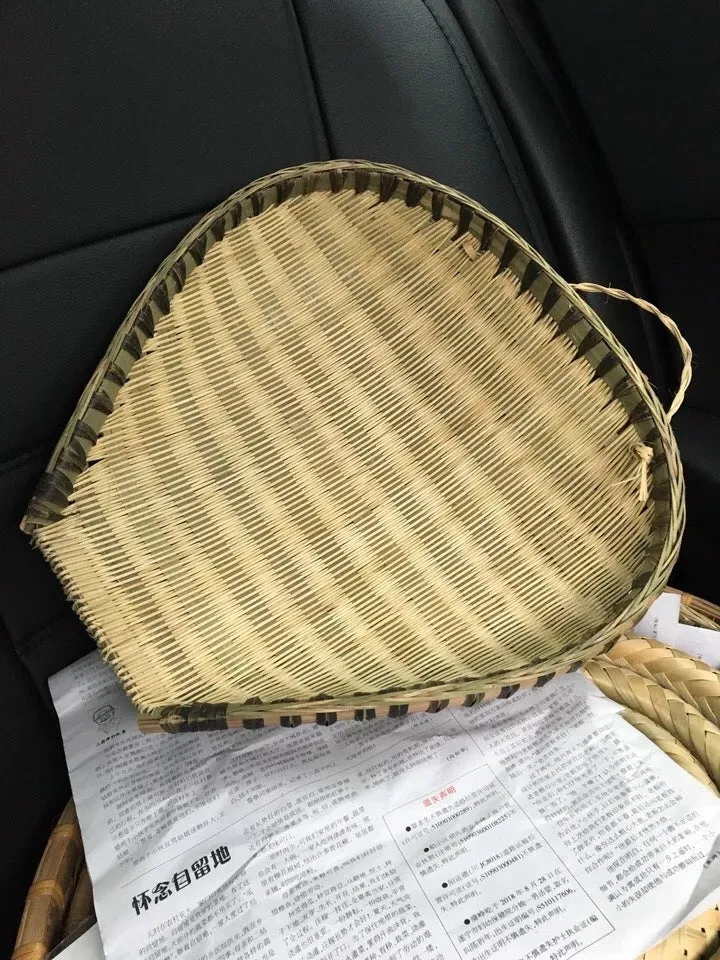 Handmade Bamboo Vegetable Washing Basket