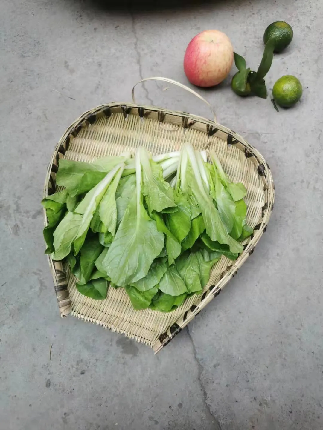 Handmade Bamboo Vegetable Washing Basket