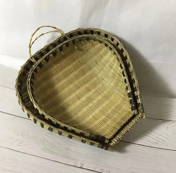Handmade Bamboo Vegetable Washing Basket