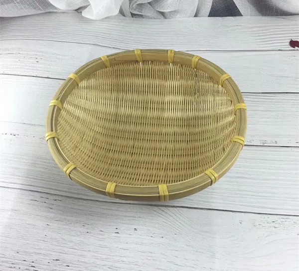 Handmade Bamboo Vegetable Washing Basket