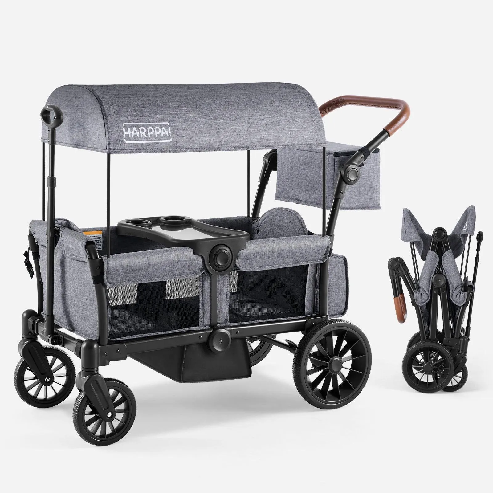 HARPPA | 2-Seat All-Terrain Stroller Wagon for Kids