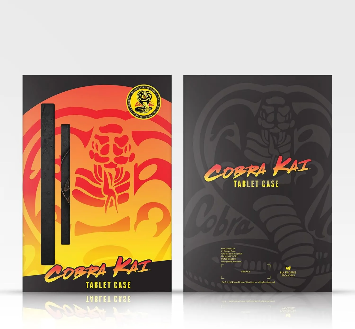 Head Case Designs Officially Licensed Cobra Kai John Lawrence WWD Composed Art Leather Book Wallet Case Cover Compatible with Kindle Paperwhite 5 (2021)