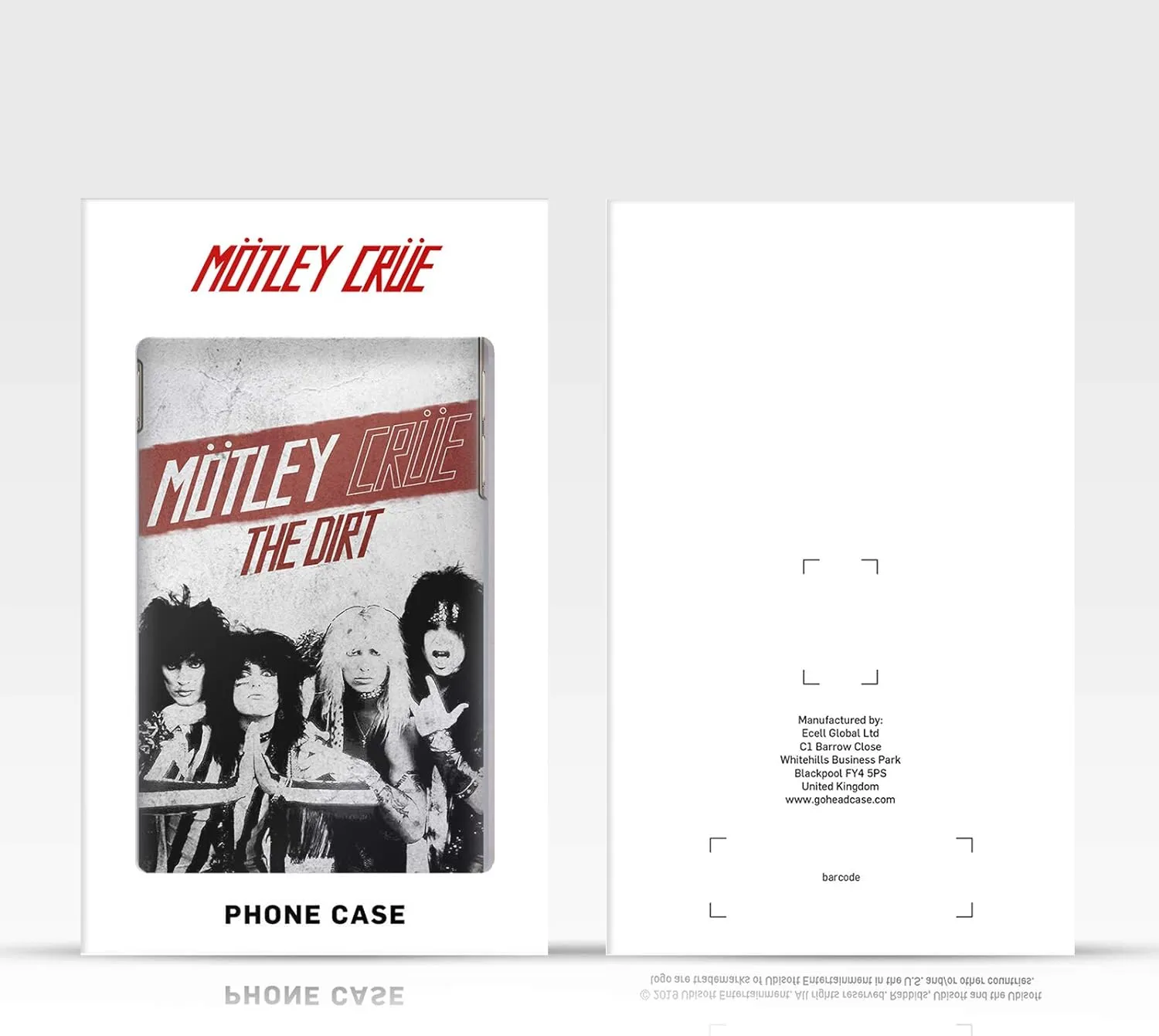 Head Case Designs Officially Licensed Motley Crue Dr. Feelgood Vintage Key Art Leather Book Wallet Case Cover Compatible with Samsung Galaxy A34 5G