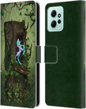 Head Case Designs Officially Licensed Simone Gatterwe Secret Wood Lands and Places Leather Book Wallet Case Cover Compatible with Xiaomi Redmi 12
