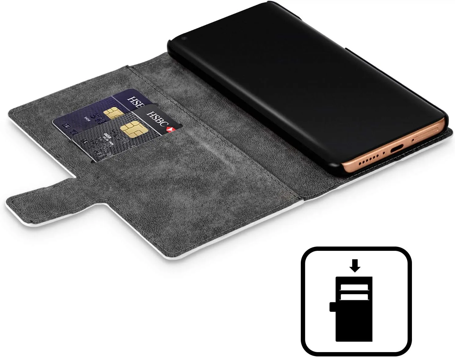Head Case Designs Officially Licensed Simone Gatterwe Secret Wood Lands and Places Leather Book Wallet Case Cover Compatible with Xiaomi Redmi 13C 4G