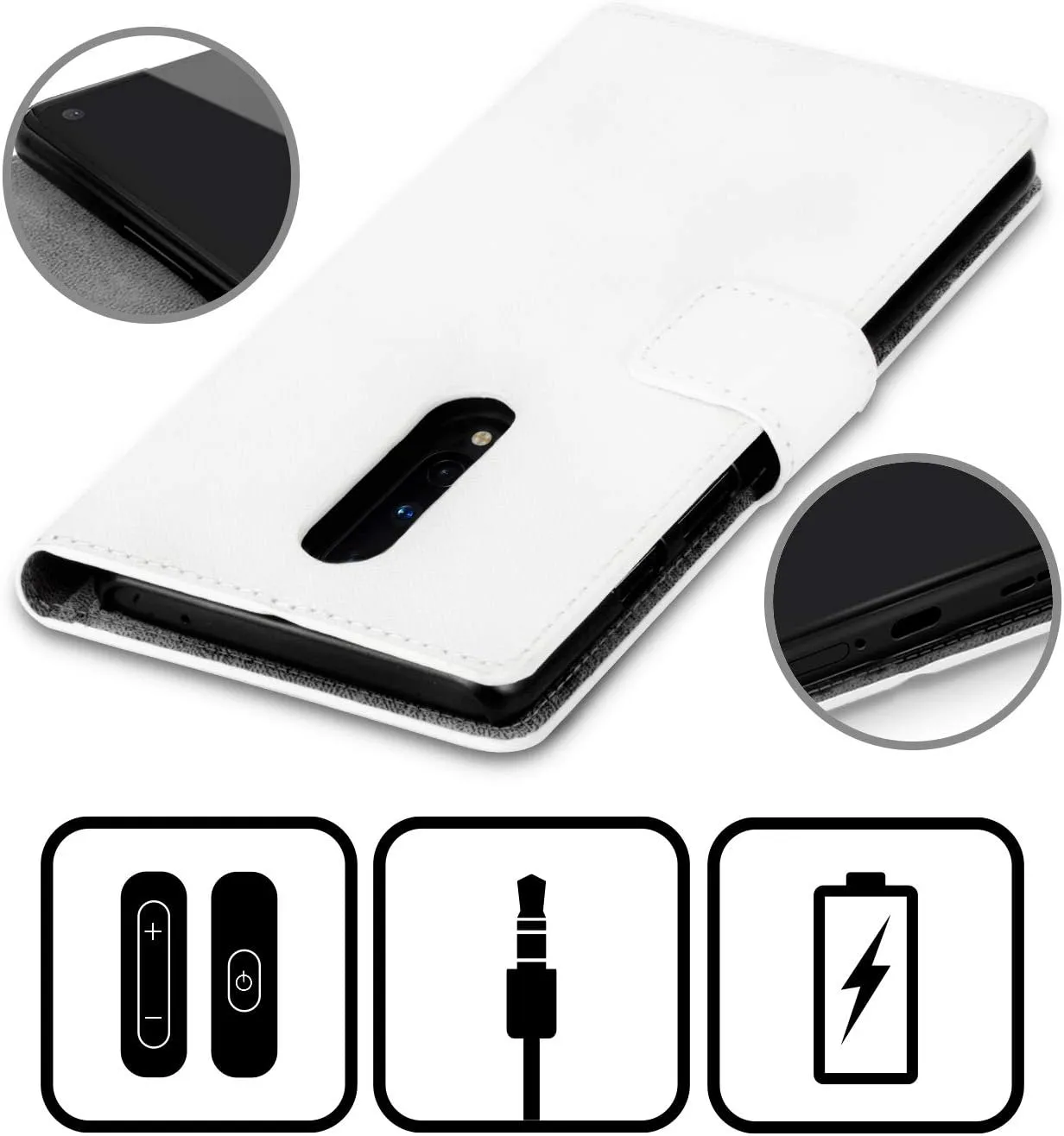 Head Case Designs Officially Licensed Vincent HIE Patriotic Black Lab Canidae Leather Book Wallet Case Cover Compatible with OnePlus Ace 3V 5G