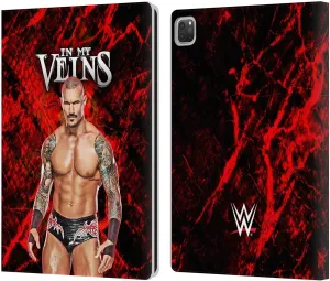 Head Case Designs Officially Licensed WWE in My Veins Randy Orton Leather Book Wallet Case Cover Compatible with Apple iPad Pro 13 M4 2024