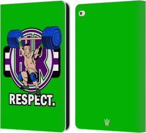 Head Case Designs Officially Licensed WWE John Cenation Respect 2017/18 Superstars 4 Leather Book Wallet Case Cover Compatible with Apple iPad Air 2 (2014)