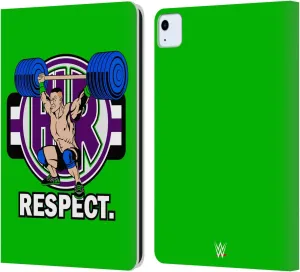 Head Case Designs Officially Licensed WWE John Cenation Respect 2017/18 Superstars 4 Leather Book Wallet Case Cover Compatible with Apple iPad Air 2020/2022