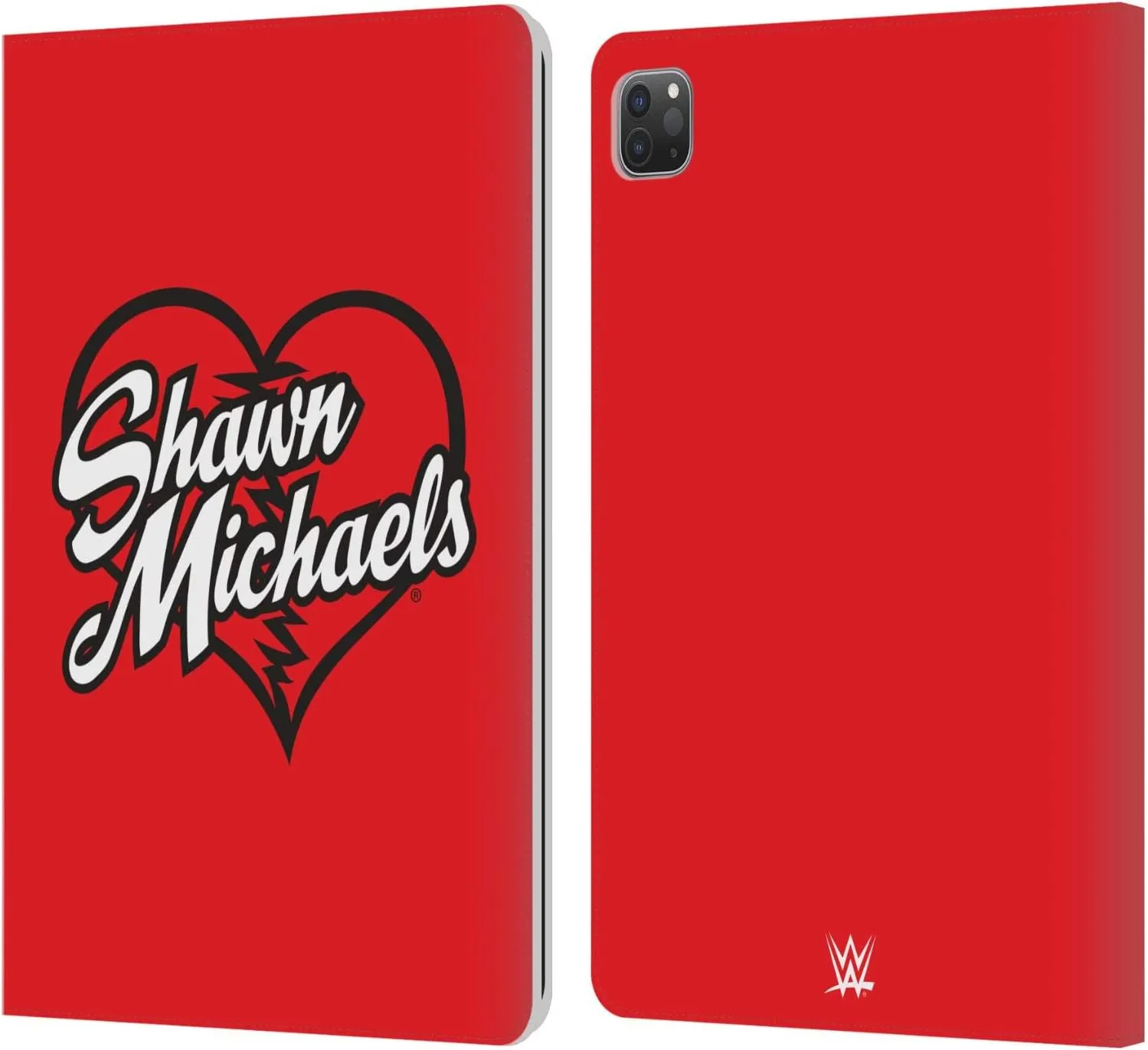 Head Case Designs Officially Licensed WWE Logo Shawn Michaels Leather Book Wallet Case Cover Compatible with Apple iPad Pro 11 2020/2021 / 2022
