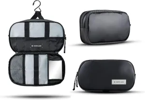 HEIMPLANET Original | HPT Carry Essentials - DOPP KIT | Hanging or standing travel toiletry bag | PVC-Free wash bag made from waterproof Dyecoshell |Supports 1% for The Planet (Better Half)