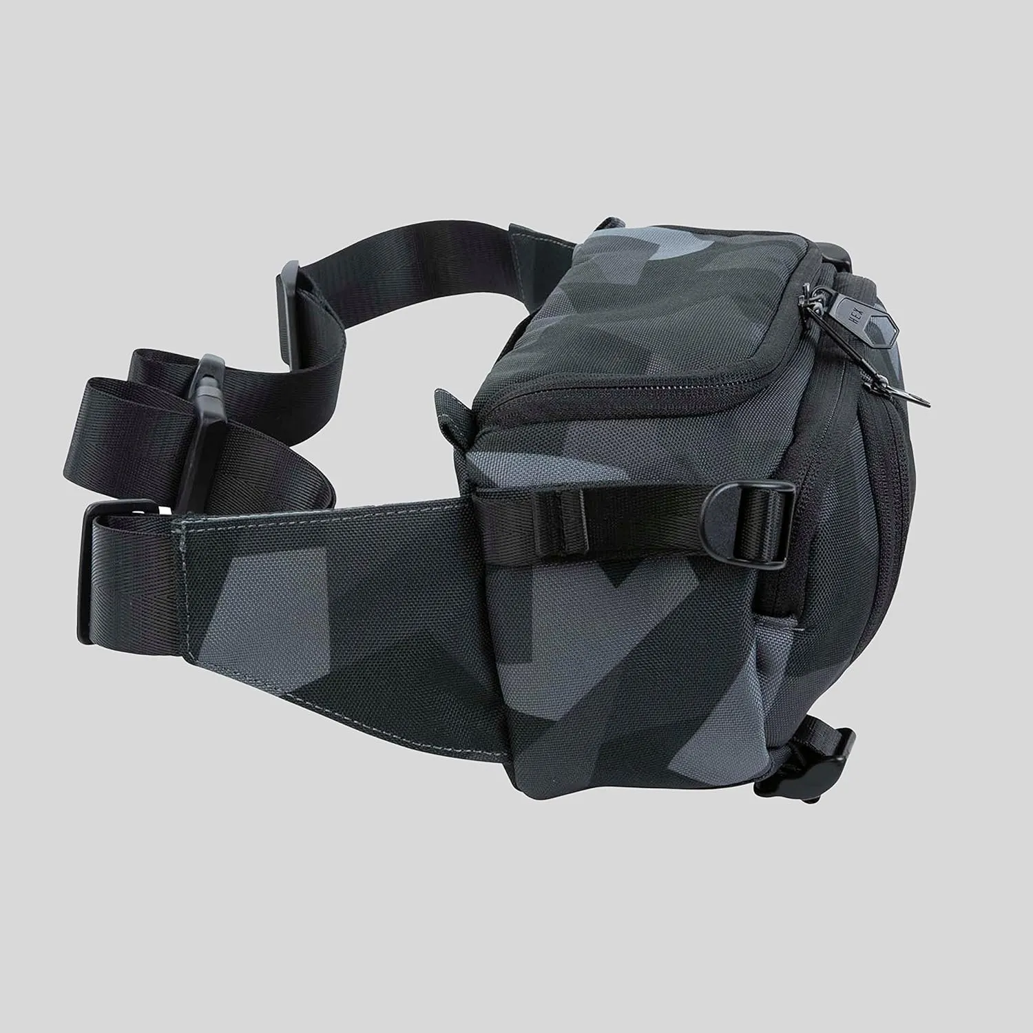 HEX Ranger Camera Mini Sling, Lightweight Water Resistant Mirrorless Camera Sling with YKK Zippers, Interior Dividers, Adjustable Load Straps & More, Glacier Camo