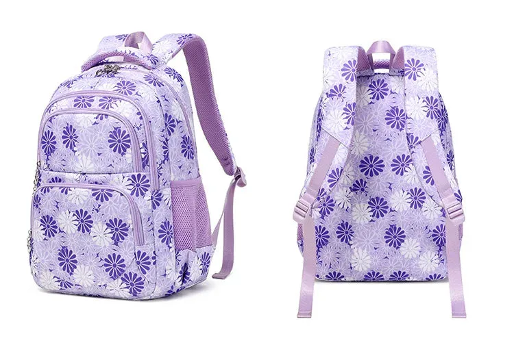 High Quality Floral School Bag Set