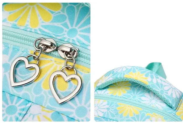 High Quality Floral School Bag Set