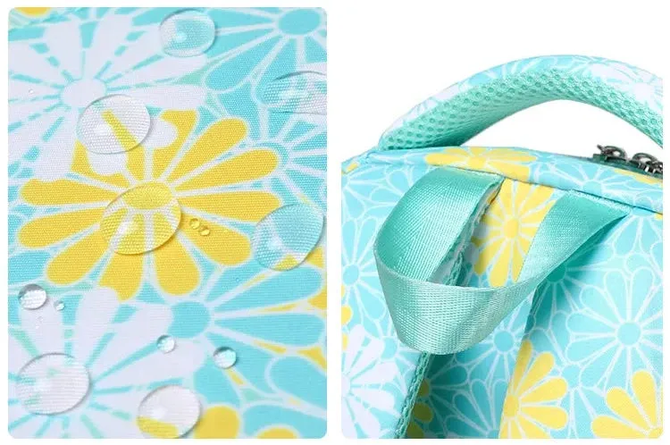 High Quality Floral School Bag Set