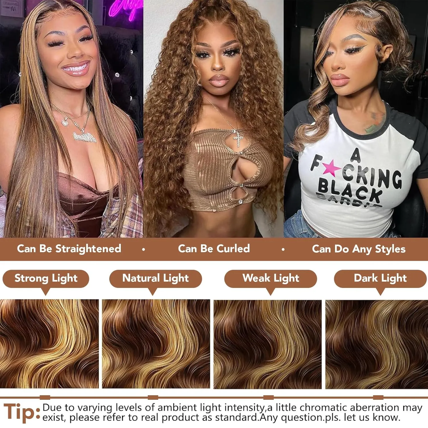 Highlight Lace Front Wig Human Hair 26 Inch 13x4 Body Wave Ombre Lace Front Wig Human Hair 1/27 Body Wave 200 Density Colored