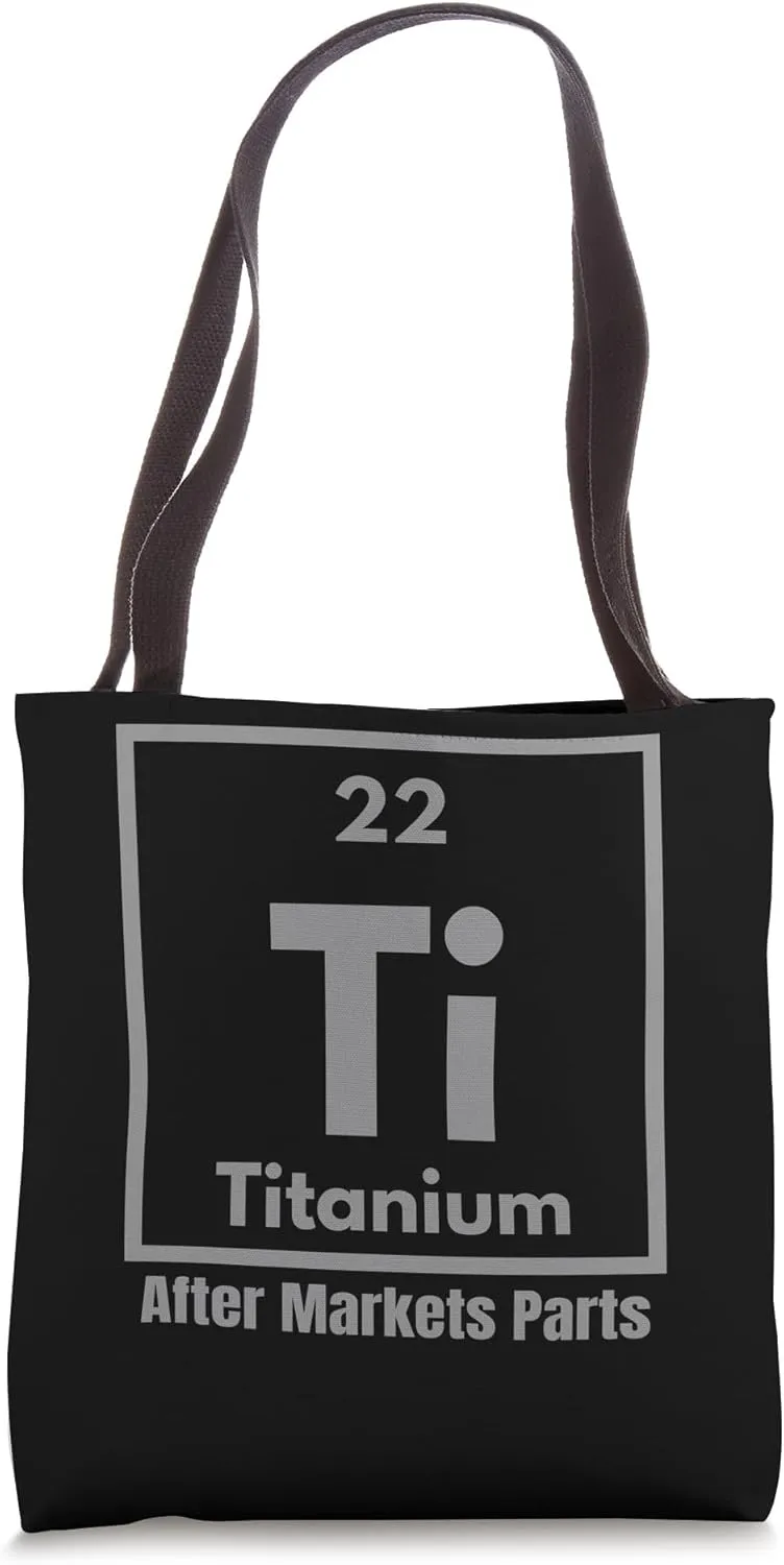 Hip Replacement Titanium Ti Market Parts Science Tote Bag