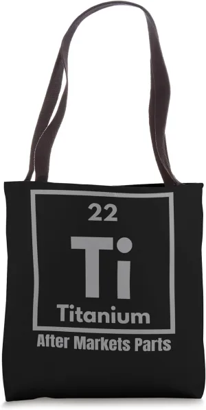 Hip Replacement Titanium Ti Market Parts Science Tote Bag