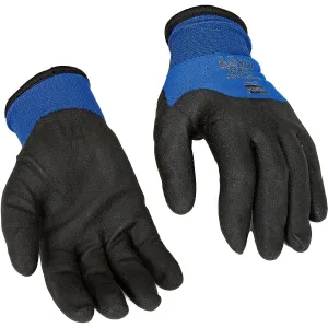 Honeywell Safety Products Usa Size 11 Black and Blue NorthFlex Cold Grip Nylon and PVC NylonSynthetic Lined Cold Weather Gloves (NF11HD/11XXL)