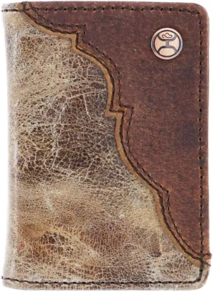 HOOEY Leather Tri-Fold Men's Wallet (Chishold - Tricolor)