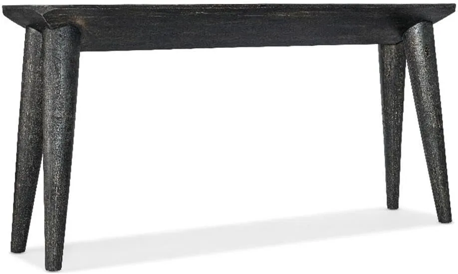 Hooker Furniture Commerce & Market Arness Wood Console in Black
