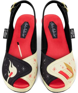 Hot Chocolate Design Chocolaticas She's on Fire Women's Sandals Multicoloured HCD 37