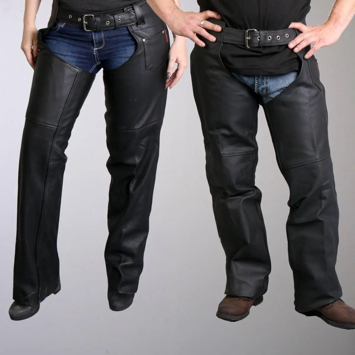 Hot Leathers Fully Lined Leather Chaps