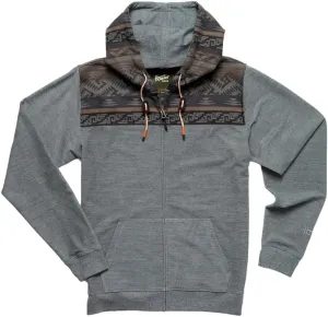 Howler Bros Men's Shaman Hoodie, Deep Grey/Herrador Jacquard