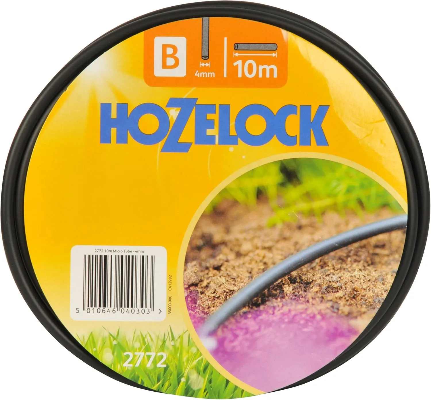 Hozelock Ltd 2772P0000 HOZELOCK 10m x 4mm Hose, 4 mm x 10 m, Multi-Colour