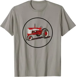 IH Farmall Model 460 Tractor Vintage Distressed Print T-Shirt