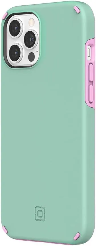 Incipio Duo Case for iPhone 12 Pro Max (6.7") – Magsafe & Wireless Charging Compatible, Slim Dual-Layer Protective Case with 12ft Drop Protection, Shock-Absorbing, Scratch-Resistant Cover - Mint