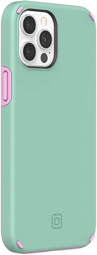 Incipio Duo Case for iPhone 12 Pro Max (6.7") – Magsafe & Wireless Charging Compatible, Slim Dual-Layer Protective Case with 12ft Drop Protection, Shock-Absorbing, Scratch-Resistant Cover - Mint