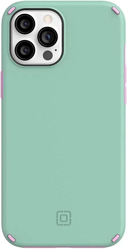 Incipio Duo Case for iPhone 12 Pro Max (6.7") – Magsafe & Wireless Charging Compatible, Slim Dual-Layer Protective Case with 12ft Drop Protection, Shock-Absorbing, Scratch-Resistant Cover - Mint