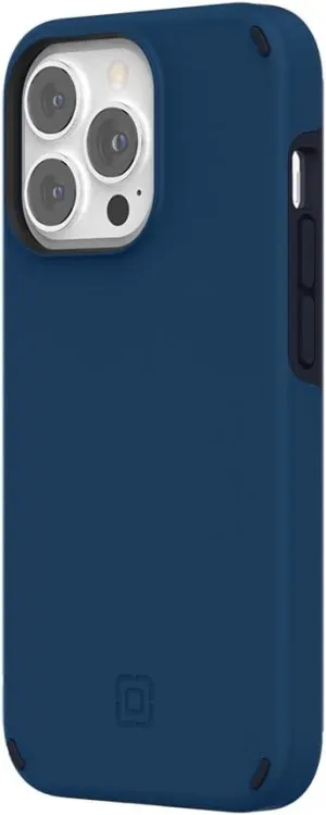 Incipio Duo Case for iPhone 13 Pro (6.1") – Magsafe & Wireless Charging Compatible, Slim Dual-Layer Protective Case with 12ft Drop Protection, Shock-Absorbing, Scratch-Resistant Cover - Denim Blue