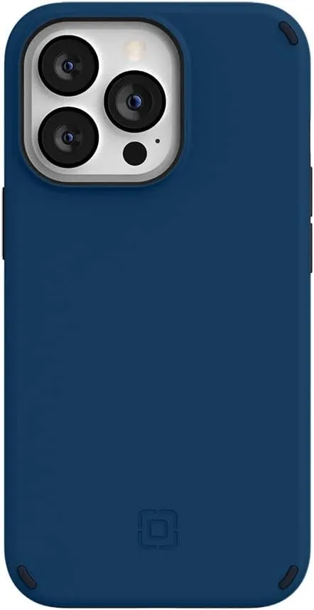 Incipio Duo Case for iPhone 13 Pro (6.1") – Magsafe & Wireless Charging Compatible, Slim Dual-Layer Protective Case with 12ft Drop Protection, Shock-Absorbing, Scratch-Resistant Cover - Denim Blue