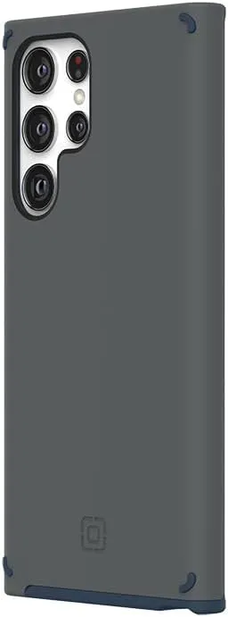 Incipio Duo Protective Case Compatible with Samsung Galaxy S22 Ultra 5G - Slate Gray/Moonlit Blue - SA-2020-GRBL