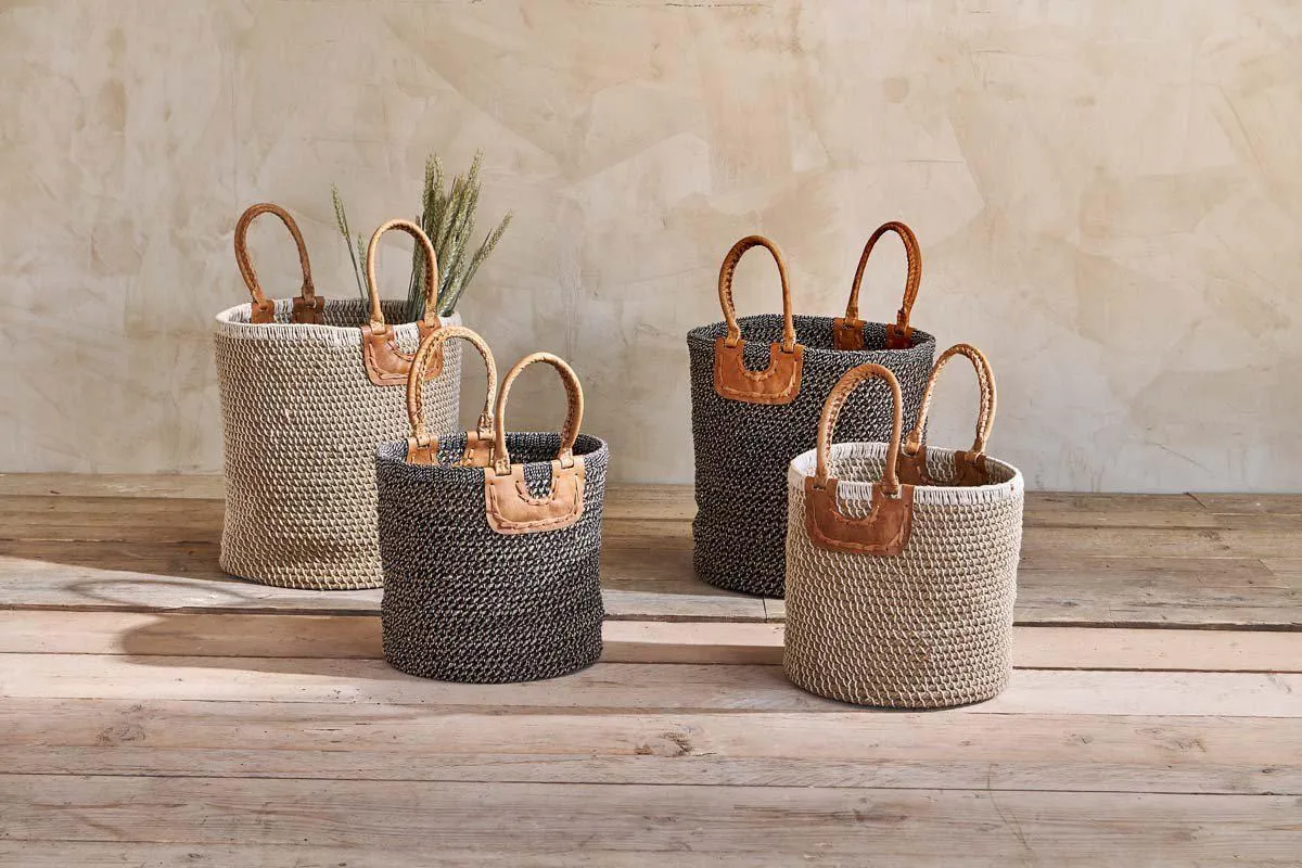 Indra Coil Basket - Charcoal