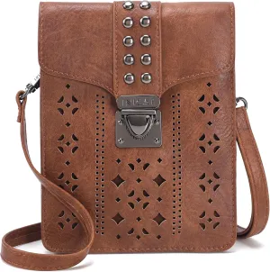 INICAT Small Crossbody Bags for Women Gifts for Teenage Girls Leather Cell Phone Purse