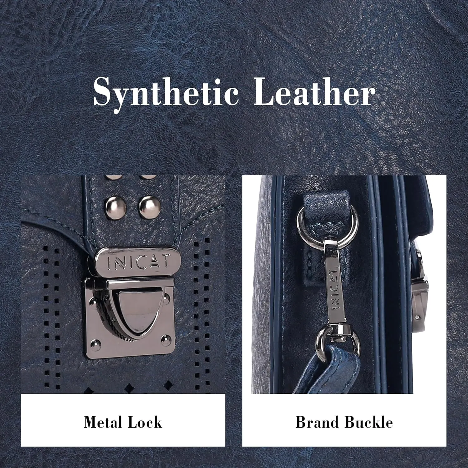 INICAT Small Crossbody Bags for Women Gifts for Teenage Girls Leather Cell Phone Purse