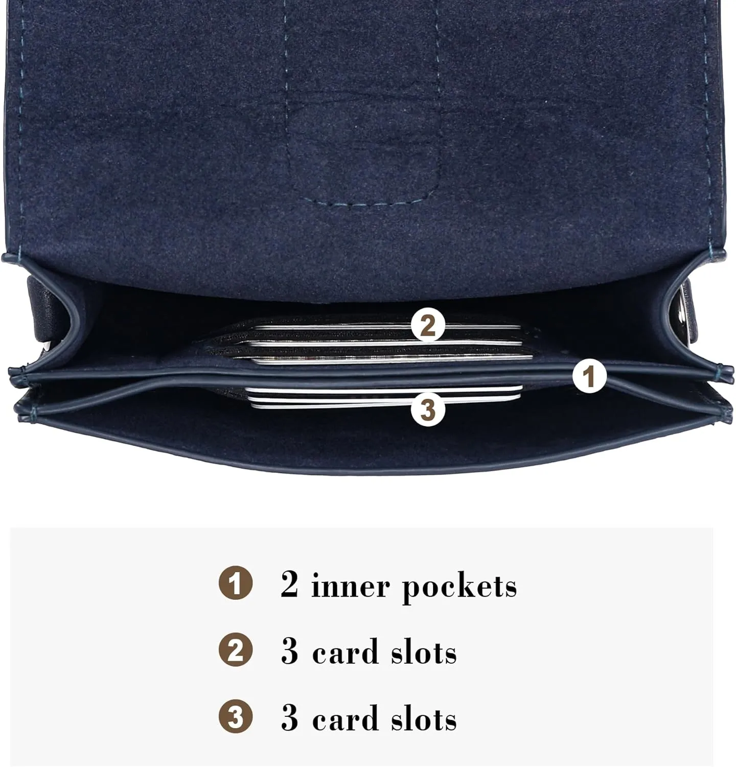 INICAT Small Crossbody Bags for Women Gifts for Teenage Girls Leather Cell Phone Purse