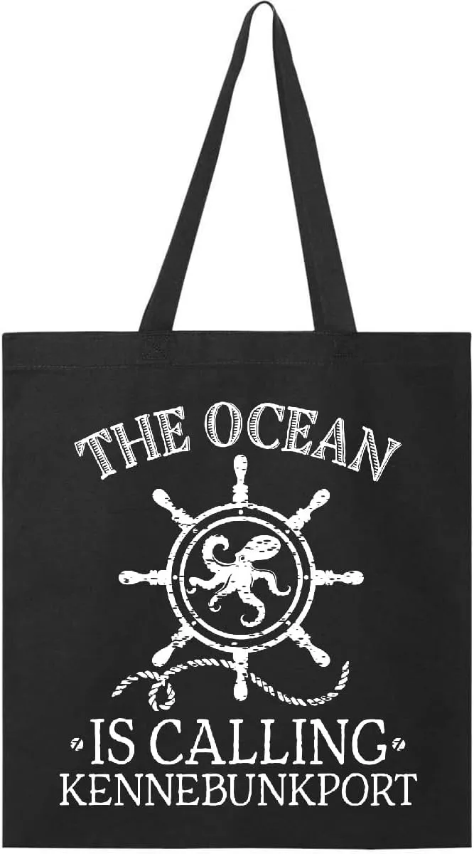 inktastic Kennebunkport Maine Tote Bag